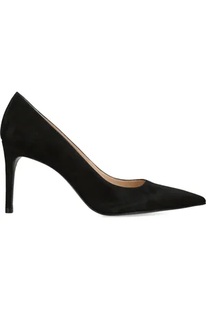 Stuart Weitzman Suede Stuart Power Pumps 85
