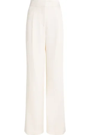 VERONICA BEARD Wool-Blend Robinne Wide-Leg Trousers