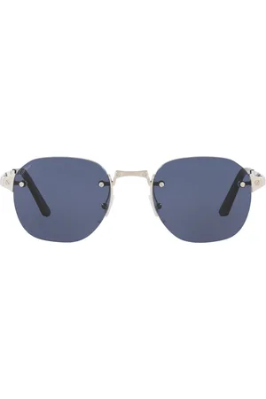 Cartier Santos de Round Sunglasses