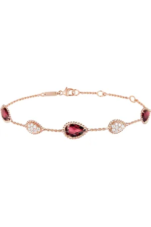 Boucheron Rose Gold and Diamond Serpent Bohème Five Motifs Bracelet