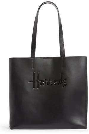 HARRODS Medium Leather Kensington Tote Bag