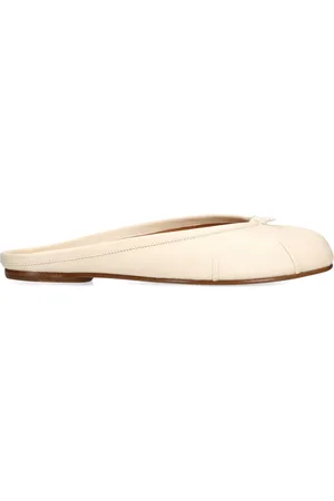 Maison Margiela Leather Tabi Ballerina Mules