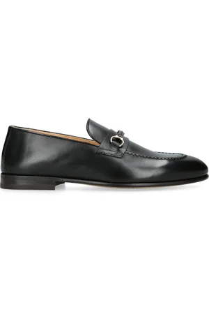 Brunello Cucinelli Leather Buckle Loafers