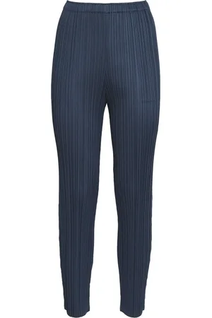 PLEATS PLEASE ISSEY MIYAKE Wormhole Slim-Fit Trousers