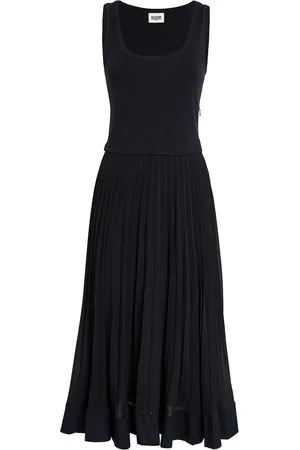 Claudie Pierlot Pleated Midi Dress