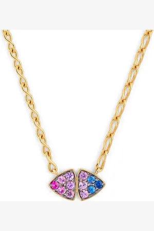 Emily P. Wheeler Yellow and Sapphire Ombre Candy Sky Necklace