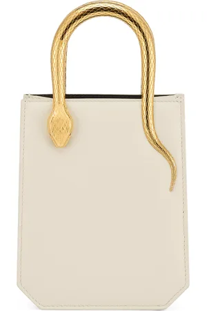 Bvlgari Mini Leather Serpentine Tote Bag