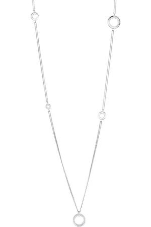 Boodles White and Diamond Long Mini Roulette Necklace