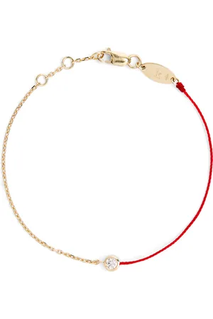 Redline Yellow Gold and Diamond Pure Half-Chain Bracelet