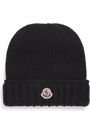 Moncler Virgin Wool Logo Beanie
