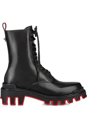 Christian Louboutin Trott Dune Alta Leather Ankle Boots