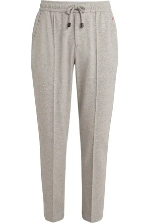 ISAIA Wool-Cashmere Sweatpants
