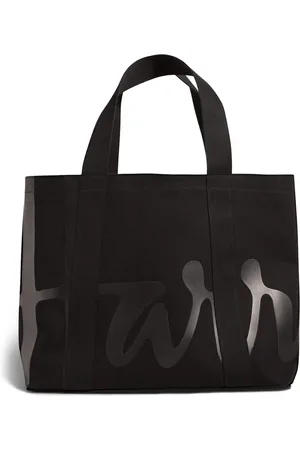 HARRODS Medium Cotton Logo Tote Bag