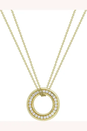 Boodles Yellow and Diamond Medium Roulette Pendant