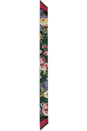 Dolce & Gabbana Silk Floral Print Scarf