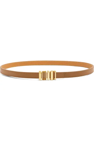 Loewe Leather Graphic Belt