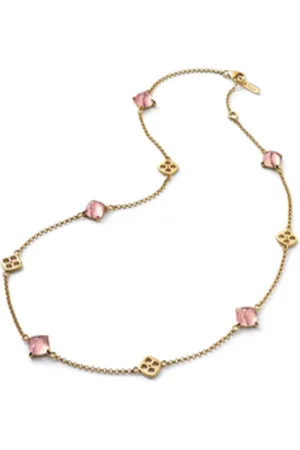 Baccarat Gold Vermeil and Crystal Médicis Necklace