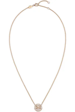 CHAUMET Small and Diamond Harmony Pendant Necklace