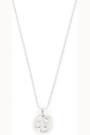 Bleue Burnham Sterling Impressions Chloroplast Pendant Necklace
