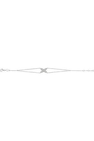 CHAUMET White Gold and Diamond Jeux de Liens Bracelet