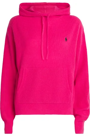 Ralph Lauren Washable Cashmere Pony Hoodie