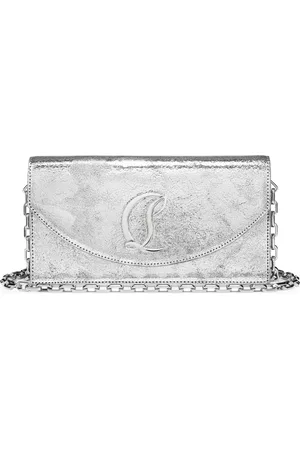 Christian Louboutin Loubi54 Leather Clutch Bag