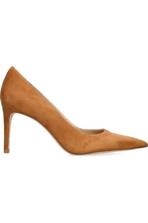 Stuart Weitzman Suede Stuart Power Pumps 85