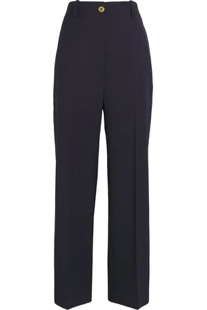 Patou Virgin Wool Straight Trousers