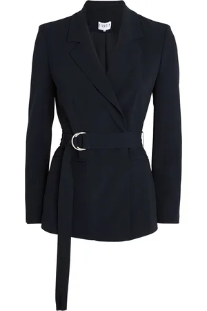 Claudie Pierlot Belted Tailored Blazer