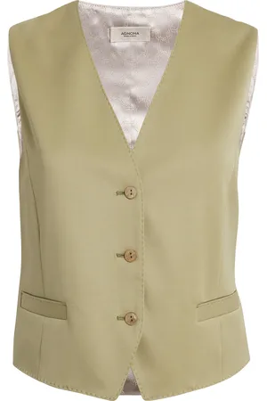 Agnona Wool Waistcoat