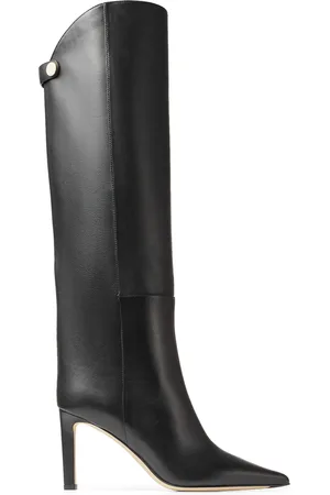 Jimmy Choo Alizze 85 Leather Knee-High Boots