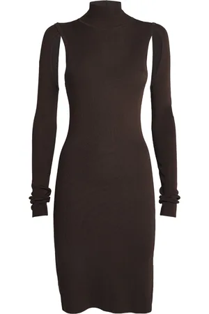 Helmut Lang Air Rollneck Midi Dress