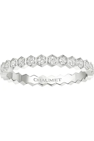 CHAUMET White Gold and Diamond Bee de Ring