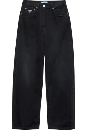 Prada Garment-Dyed Relaxed Jeans