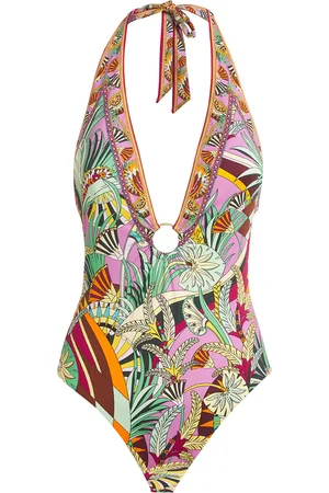 Camilla Printed O-Ring Swimsuit