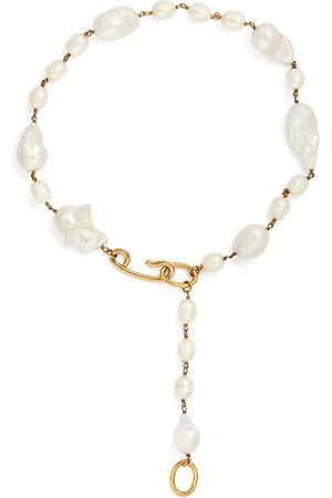 Jil Sander Pearl Grainy Necklace