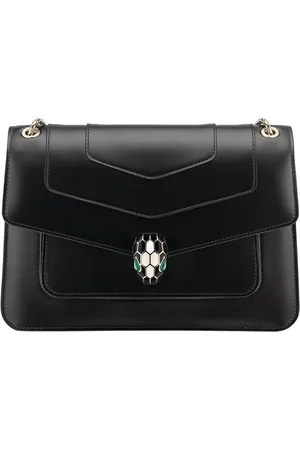 Bvlgari Medium Leather Serpenti Forever Shoulder Bag