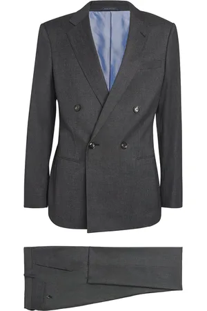 Giorgio Armani Cashmere-Blend Double-Breasted Soho Suit