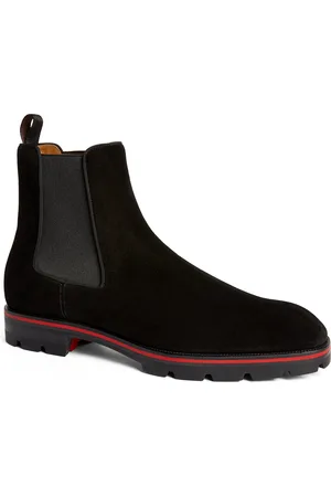 Christian Louboutin Alpinono Veau Velour Chealsea Boots
