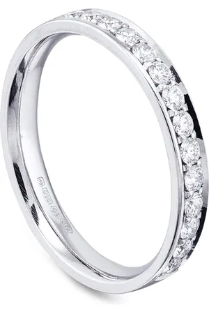 Boodles Platinum and Diamond Classic Wedding Band