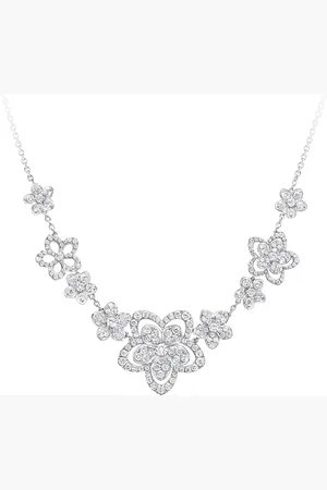 GRAFF Gold and Diamond Wild Flower Multi-Diamond Necklace