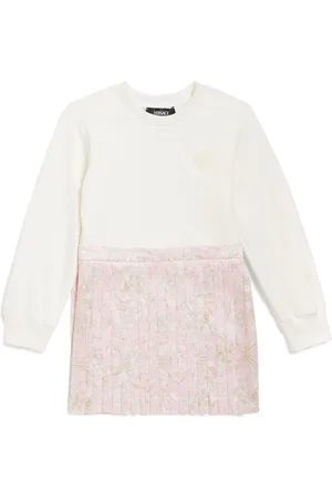 VERSACE Barocco Print Sweatshirt Dress