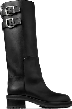 Jimmy Choo Brooklyn 50 Leather Knee-High Boots