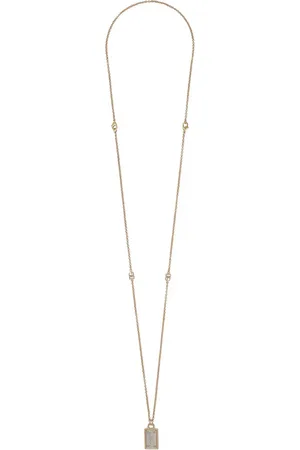 Dolce & Gabbana Logo Tag Necklace