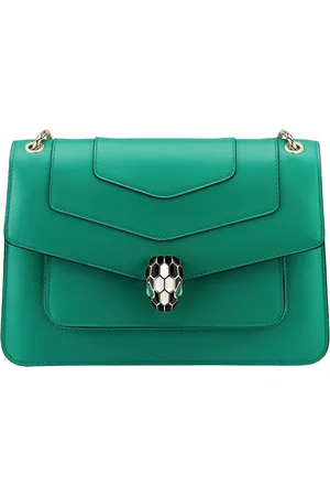 Bvlgari Medium Leather Serpenti Forever Shoulder Bag