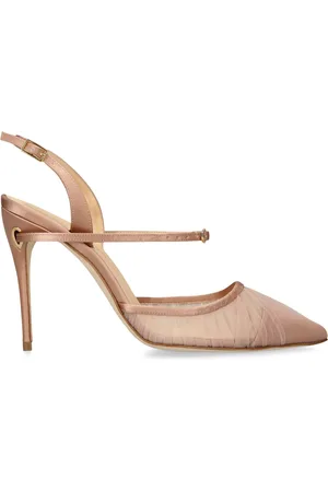 Jennifer Chamandi Tulle Vittorio Slingback Pumps 105