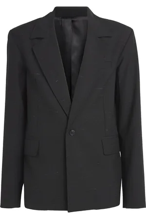 COMMAS Wool-Linen Heathered Blazer