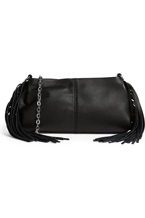 Maje Leather Miss M Clutch Bag