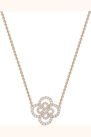 Boodles And Diamond Be Double Motif Necklace