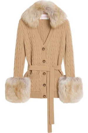 VALENTINO GARAVANI Cashmere Trimmed Cardigan